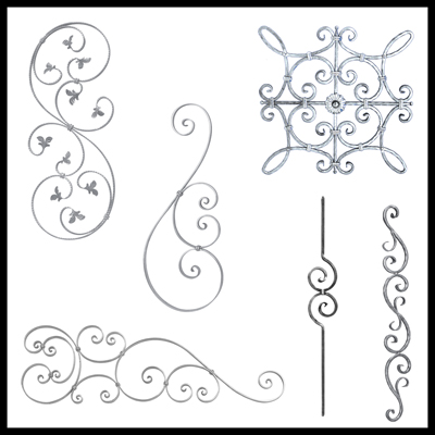Aluminum Scroll Panels Aluminum Scroll Panels