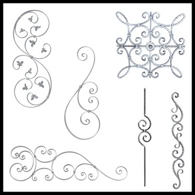 Aluminum Scroll Panels Aluminum Scroll Panels