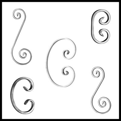 Aluminum Scrolls Aluminum Scrolls