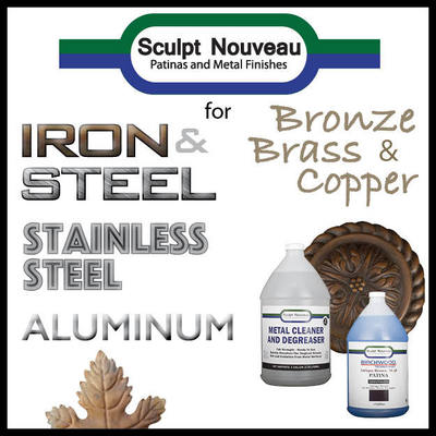 Sculpt Nouveau Patinas and Metal Finishes Sculpt Nouveau Patinas and Metal Finishes