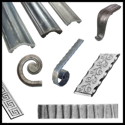 Steel Handrail & Ends Steel Handrail & Ends